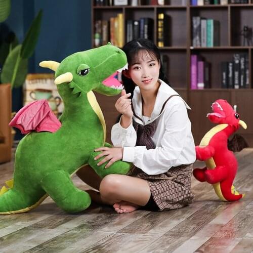 Giant Dragon Plush Toys Large Dinosaur Plush Doll Stuffed Soft Good Quality Great Gift for Children Boys