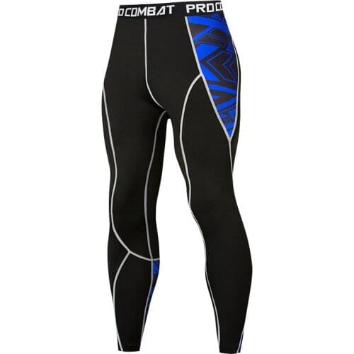 3D Printed Compression Pants Sports Running Tights Men Jogging Skinny Leggings Joggers Fitness Gym Clothing Yoga Pants Hot Sale