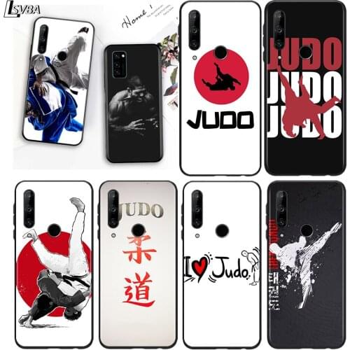 Fashion Judo Sport for Honor 30S 30i 30 View V 20 Pro 5G 20S 20E 10X 10 10i 9N 9C 9S 9X Lite Black Phone Case