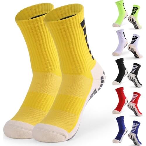 Mens Anti Slip Football Socks Athletic Socks for basketball Soccer Volleyball Running Trekking Hiking
