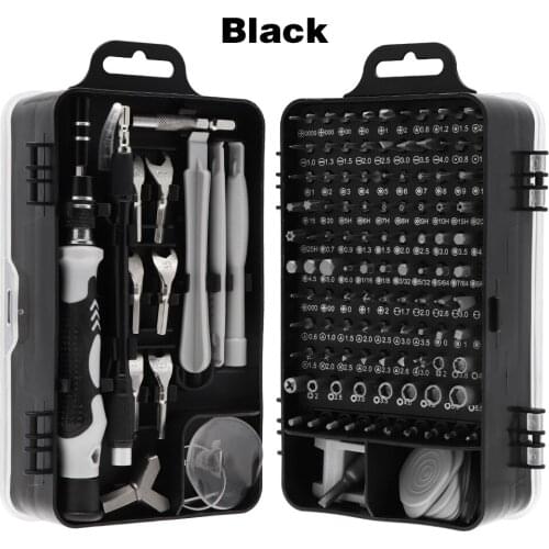 135 in 1 Screwdriver Set of Screw Driver Bit Set Multi-function Precision Mobile Phone Repair Device Hand Tools Torx Hex