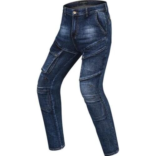 NEW style locomotive anti-fall protective gear knee pads cowboy motorcycle riding pants racing outdoor racing pants men and w