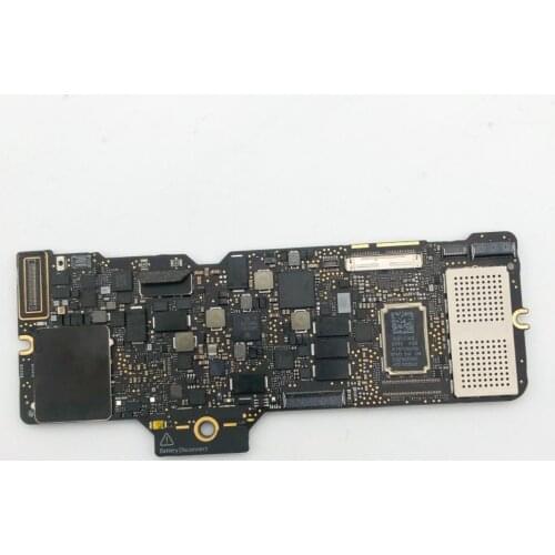 Tested Original Logic Board for Apple MacBook Retina 12“ Motherboard A1534 1.1GHz 256GB 820-00045-A Mainboard