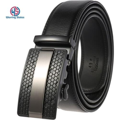 Luxury Genuine Leather Belts for Men of The Famous Brand, High Quality Metal Belts for Men, Automatic Buckle for Men