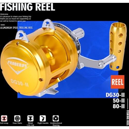Fishing Reel Raft Wheel All Metal Raft Fishing Wheel Flying Fishing Wheel One Way Slow Rolling Iron Plate Drum Fishing Wheel
