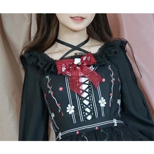 Forest Whispering Sweet Printed Lolita JSK Dress Sleeveless Party Dress B407