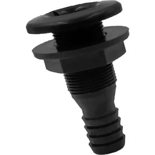 3/4 "ThruHull Hose Connection Hose Connection with Stainless Steel Cap