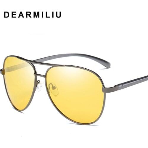 DEARMILIU 2019 NEW Lens Photochromic Polarized Sunglasses Men Driving Day and Night Vision Goggles Sun Glasses Eyeglasses