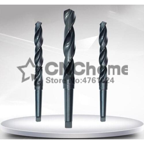 1pcs HSS 16/16.5/17/17.5/18/18.5/19mm Diameter Electric Taper Shank Twist Drilling Drill Bit , HSS high speed steel drill bit