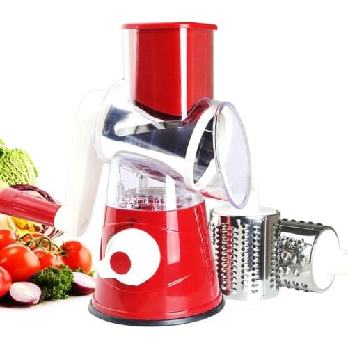 Grater for Vegetables Cutter Slicer Mandoline Chopper Vegetable Manual Grater Cheese Shredder With 3 Blade Kitchen Accessories