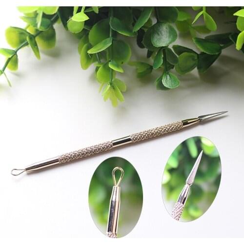1pc Stainless Steel Acne Blackhead Remover Needles Blackhead Comedone Acne Blemish Extractor Remover Tool Face Skin Care Tools