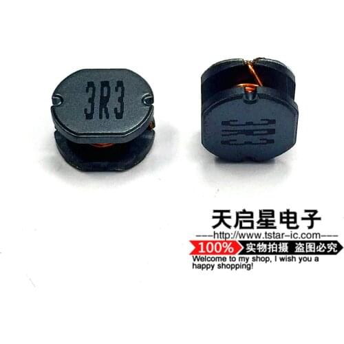 50pcs/SMD Power inductor CD43 CD54 3.3UH Printing:3R3 4.5*4*3.2mm/5.8*5.2*4.5mm CD43=4.5X4X3.2mm/CD54=5.8X5.2X4.5mm