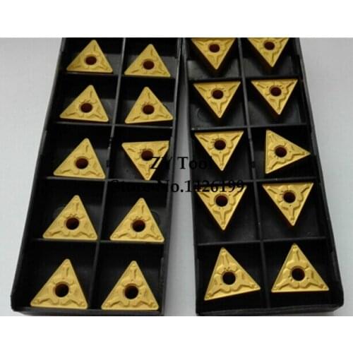 Free shopping 10Pcs TNMG160404 TM Carbide Turning Inserts for Lathe Holder WTJNR/MTJNR/MTENN/MTQNR,Suitable for Steel