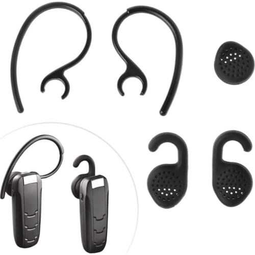 C1FB 3Pcs Ear Bud Gel Earbud Tip And 2Pcs Ear Hook Loop For Jabra EXTREME 2 /EXTREME