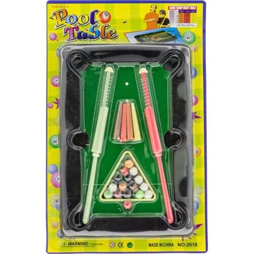 Children Simulation Small Billiards Toy Double Play Simple Fashion Table Games Toys Fun Outdoor Sports Toy
