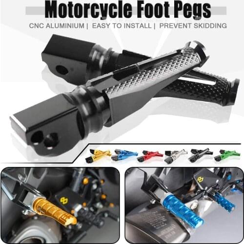 For SUZUKI GSX-R600 GSX-R750 GSX-R1000 GSXR 600 750 1000 GSXR600 Motorcycle CNC Passenger Footrests Rear Foot Pegs pedal