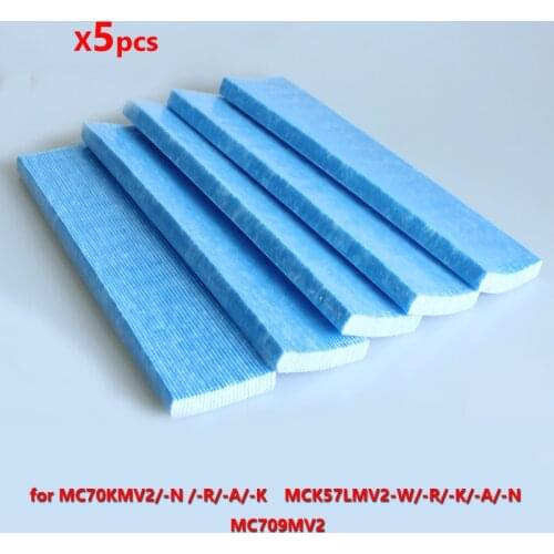 5pcs Air Purifier Parts Filter for DaiKin MCK57LMV2 series MCK57LMV2W MCK57LMV2R MCK57LMV2K MCK57LMV2A MCK57LMV2N Air Purifier