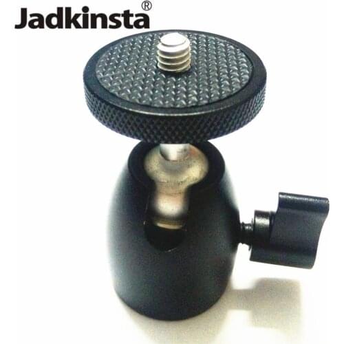 360 Degree Rotating Mini Ball Head with 1/4 Thread to 1/4 Screw Mount for DSLR DV Camera Stand Tripod Ballhead
