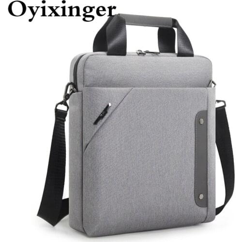 OYIXINGER Mens Bag High Quality Oxford Casual Handbags For 12.9 Inch Ipad Shoulder Bags For Men Waterproof Messenger Bag Male