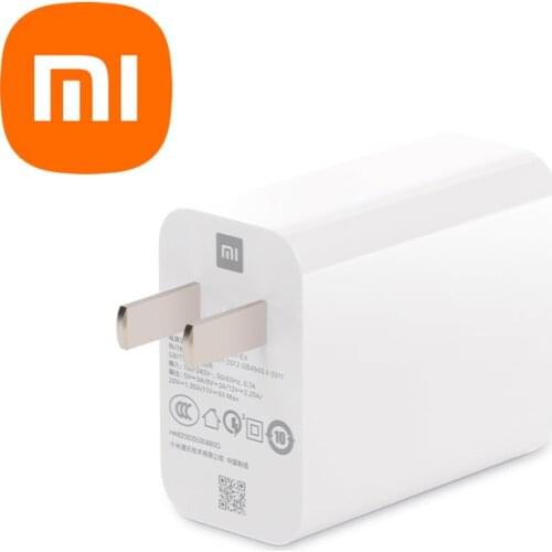 Original Xiaomi Mi 33W Fast Charger for Xiaomi 10S 56 Minutes Fully 100% Charged 3A USB Cable PD3.0