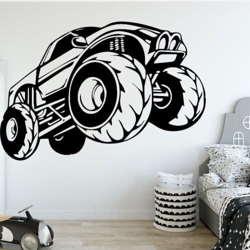 Modern Design Wall Sticker Wall Decal Sticker Home Decor Removable Art Vinyl Mural for Living Room Car Pattern Wall Decal Poster