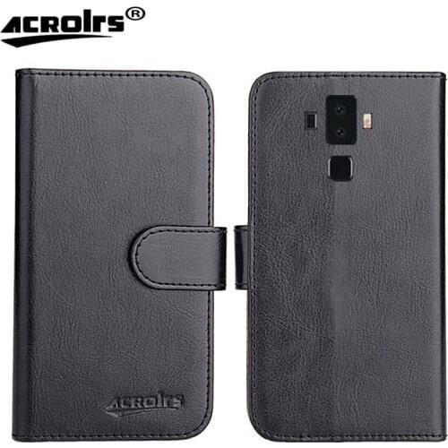 Vernee V2 Case 6 Colors Flip Dedicated Leather Exclusive 100% Special Phone Cover Cases Card Wallet+Tracking