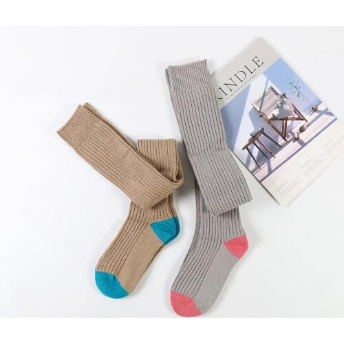 DONG AI Women Knee-High Socks Stockings Cheap Discount Warm Thigh High Over The Knee Socks Long Cotton Stockings Medias Sexy Sox