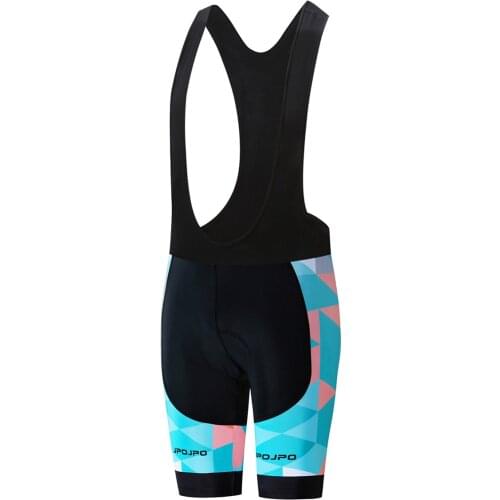 Womens Cycling Bib Shorts 4D Gel Pad Riding Tight Breathable Shockproof Bicycle Trousers MTB Bike bib Shorts