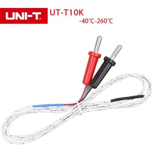 UNI-T UT-T10K Thermocouple Insertion Type Input Gel Temperature Measurement For UT33C UT202 UT213B UT213C UT216C UT61B / C UT804