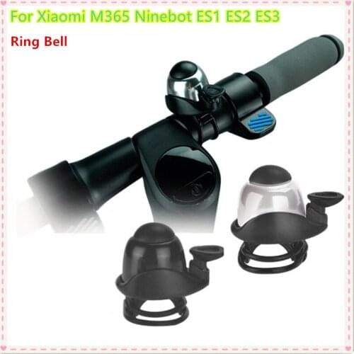 Scooter Bell Horn Ring Bell For Xiaomi M365 Ninebot ES1 ES2 ES3 Universal Horn Outdoor Cycling Bicycle Bell Ringtone Crisp