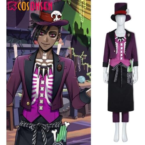 Twisted Wonderland Sam Cosplay Costume Samu The Princess and the Frog Full Set COSPLAYONSEN Custom Made