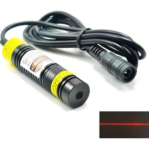 16mm Dia 650nm 200mW Red Laser Module With Dot/Line/Cross Collimating Lens Focusable DIY Head Mitsubishi Diode