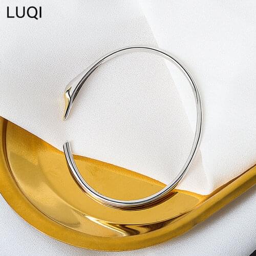 Fashion Womens S925 Silver Plated White Gold Swan Temperament Bracelets SH031