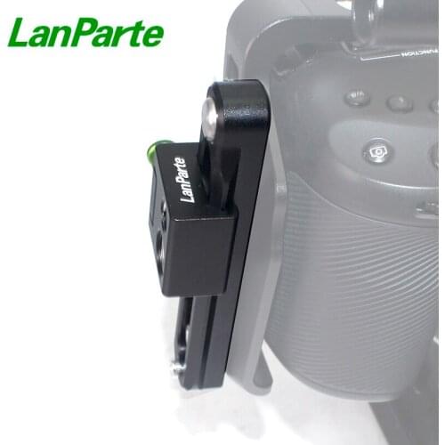 Lanparte NATO Lock Clamp Kit 100 mm for DSLR Camera with 1/4'' and 3/8” Thread Hole