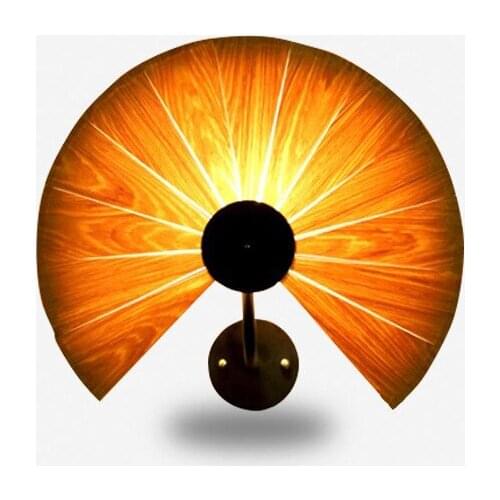 Chinese style antique lantern bamboo wall lamp B & B restaurant Harbin Heilongjiang Inn project wall lamp