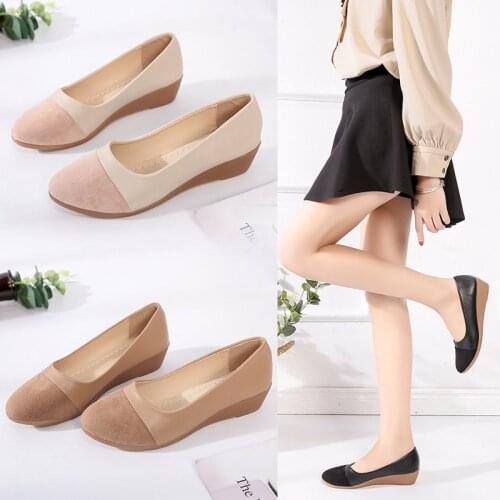 Newly 1 Pair Women Ladies Ballet Shoes Casual Loafers Anti-slip Breathable for Outdoor DOD886