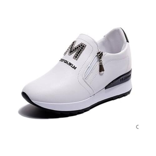 New Fashion Women shoes 2020Breathable Comfort Shopping Ladies Walking Shoes Summer Platform Shoes women Heightening shoes