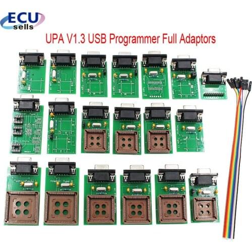 New Full Adaptors for All UPA USB Programmer V1.3