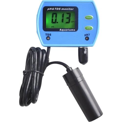 PH Tester PH / TDS Two In One Water Quality Monitor PH Meter Pen Temperature Automatic Compensation Industrial High-Precision
