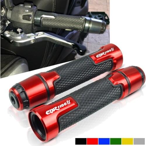 For HONDA CBR1100XX / BLACKBIRD CBR1100 XX 1100XX 1997-2007 Motorcycle knobs Anti-Skid scooter Handle Grips 7/8'' 22mm Bar Hand