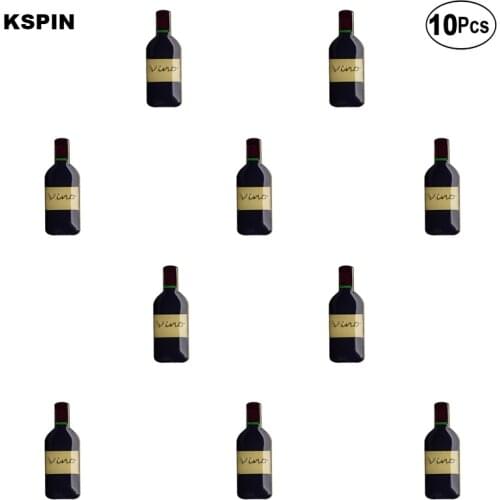 Vino Lapel Pin Flag badge Brooch Pins Badges 10Pcs a Lot