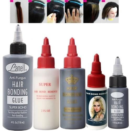Waterproof Professional Hair Wig Bonding Remover Gel Glue Adhesive Anti-fungus Hair Extension Salon For Wig Adhensive Glue