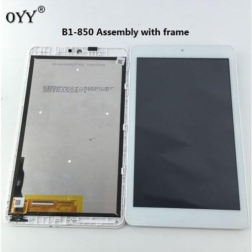 LCD Display Panel Screen Monitor PB80JG2928 Touch Screen Digitizer Glass Assembly For Iconia One 8 B1-850 A6001 tablet pc white