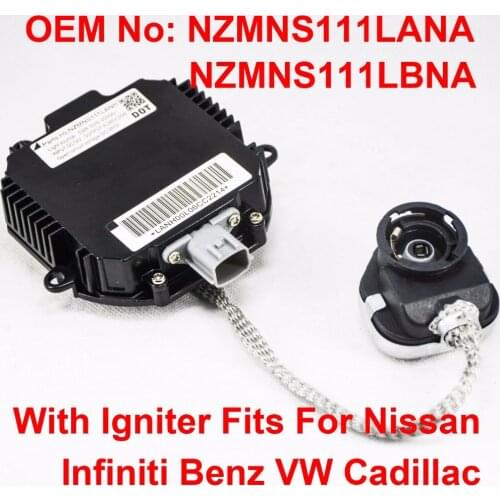 2x 12V 35W D2R D2S OEM HID Xenon Headlight Ballast With Igniter Control Unit Car Part Number NZMNS111LANA For Nissan Infiniti