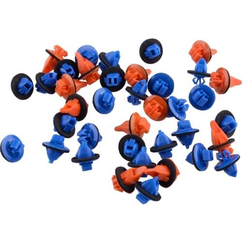 38pcs Mudguard Fender Flare Moulding Retainer Clip 7539535070 Fit for Toyota 4Runner Tacoma RAV4 Highlander FJ Cruiser 2009 2010