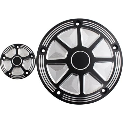 Motorcycle Derby Timing Case Clutch Master Cylinder Chain Timer Cover For Harley Dyna Softail Touring Road King Trike 1999-2015