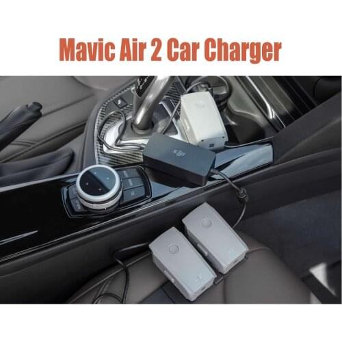 DJI Mavic Air 2 Car Charger Charging Time 1 hour and 40 minutes For DJI Mavic Air 2 Charger Batteries Accessories