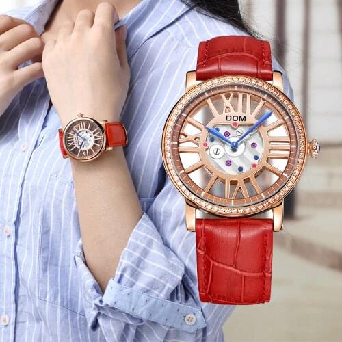 DOM Women's Skeleton Watch China