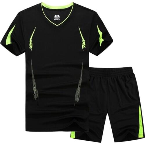 Asian Size 8XL 9XL Summer New Mens Sets Casual Suit Sportswear Tracksuit Men Tshirt+shorts Sets Male Sweatshirt Mens Clothing