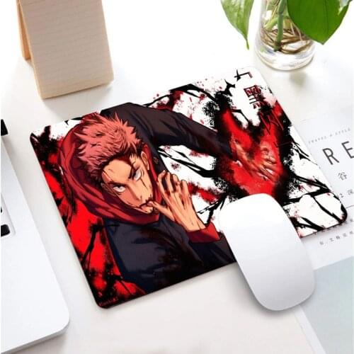 25*29CMJujutsu Kaisen Anime Mousepad for Gaming Laptop Computer Desk Mat Mouse Pad Wrist Rests Table Mat Office Desk Accessories
